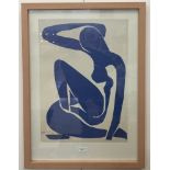 A colour print after Matisse