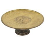 A Nautical Edwardian Era Presentation Tazza: Inscribed "Prix Antoine Marlaire R.C.N, S.& M.