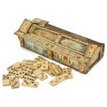 A Napoleonic Prisoner-of-War Bone Domino Box,