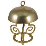 A Victorian Dinner/Counter Bell: Top mounted bell,