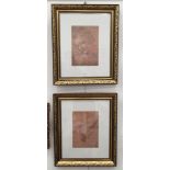 A pair of prints after Renaissance drawings