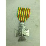 A 1941 Star of Victory medal of Ethiopia