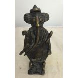 A bronze Ganesh idol