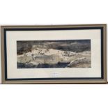 Ian Elliott (Contemporary): Chinese landscape, watercolour, signed lower right, labelled verso,
