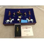 A boxed Britains Royal Scots Dragoon Guard 002218;