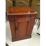 A 19th century mahogany cabinet washstand