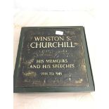 A Limited Edition book 'Winston Churchill Memoirs & Speeches 1918 - 1945'