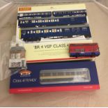 A cased Hornby BR 4 VEP Class 423,