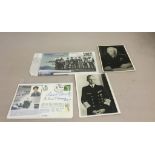 Autographed FDCs, military interest, Domitz,