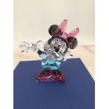 A boxed Swarovski Disney Minnie Mouse