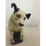 A resin HMV dog: height 26cm