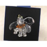 A boxed Swarovski Disney Dumbo