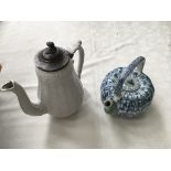 Two tea pots