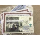 Signed military FDCs: Libya Colditz