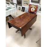 A 19th century mahogany pembroke table