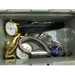 A quantity of vintage watches to inc Seiko,