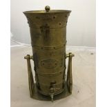 WWI Dunkerque trench art in the form of a milk churn