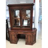 A Victorian mahogany bookcase