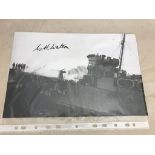 HMS Cambeltown St Nazaire raid signature: WFS Watson