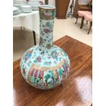 A 19th century famille rose vase (A/F)