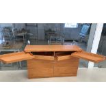 A Giorgetti Eon Garay maple plan chest designed by Chi Win Lo,