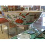 A 19th century Chinese famille rose bowl (A/F)