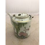 A 19th century Chinese enamelled tea pot