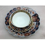 Three Imariware bowls/plates