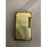 A gold-plated Dupont lighter