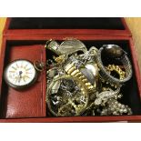 A quantity of jewellery to inc watches, necklaces,