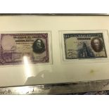 A set of two early Spanish notes: 50 Pesetas dated 1928 and 25 Pesetas dated 1928