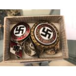WWII German NSDAP party badges