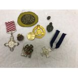 A quantity of medals,