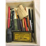 A quantity of fountain pens, Conway Stewart etc,