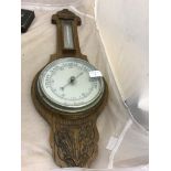 An oak barometer