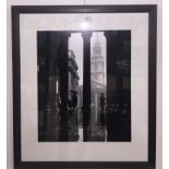 A monochrome photograph, silver gelatin print,