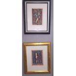 Diran Garabedian (Armenian, 1882-1963): Two gouache studies, each signed, approx. 21 x 14 cm.