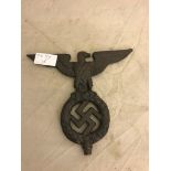 A metal Nazi flag top