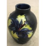 A miniature Moorcroft vase