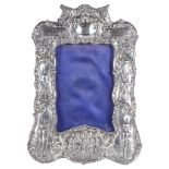 A Late Victorian Silver Mounted Photograph Frame by J & W.