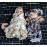 Two collectors dolls