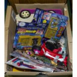 A box containing toys
