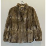 A lady's fur coat