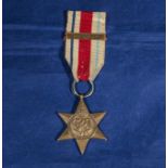 A 1939-45 Africa star with 8th army bar