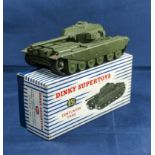 Dinky Supertoys diecast model Centurion Tank with box 651