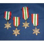 Four Italy stars