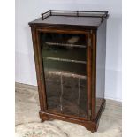 A late Victorian music cabinet