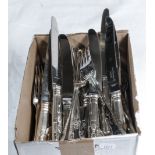 A small box of cutlery