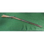 A flintlock musket