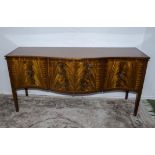 A reproduction Regency style sideboard